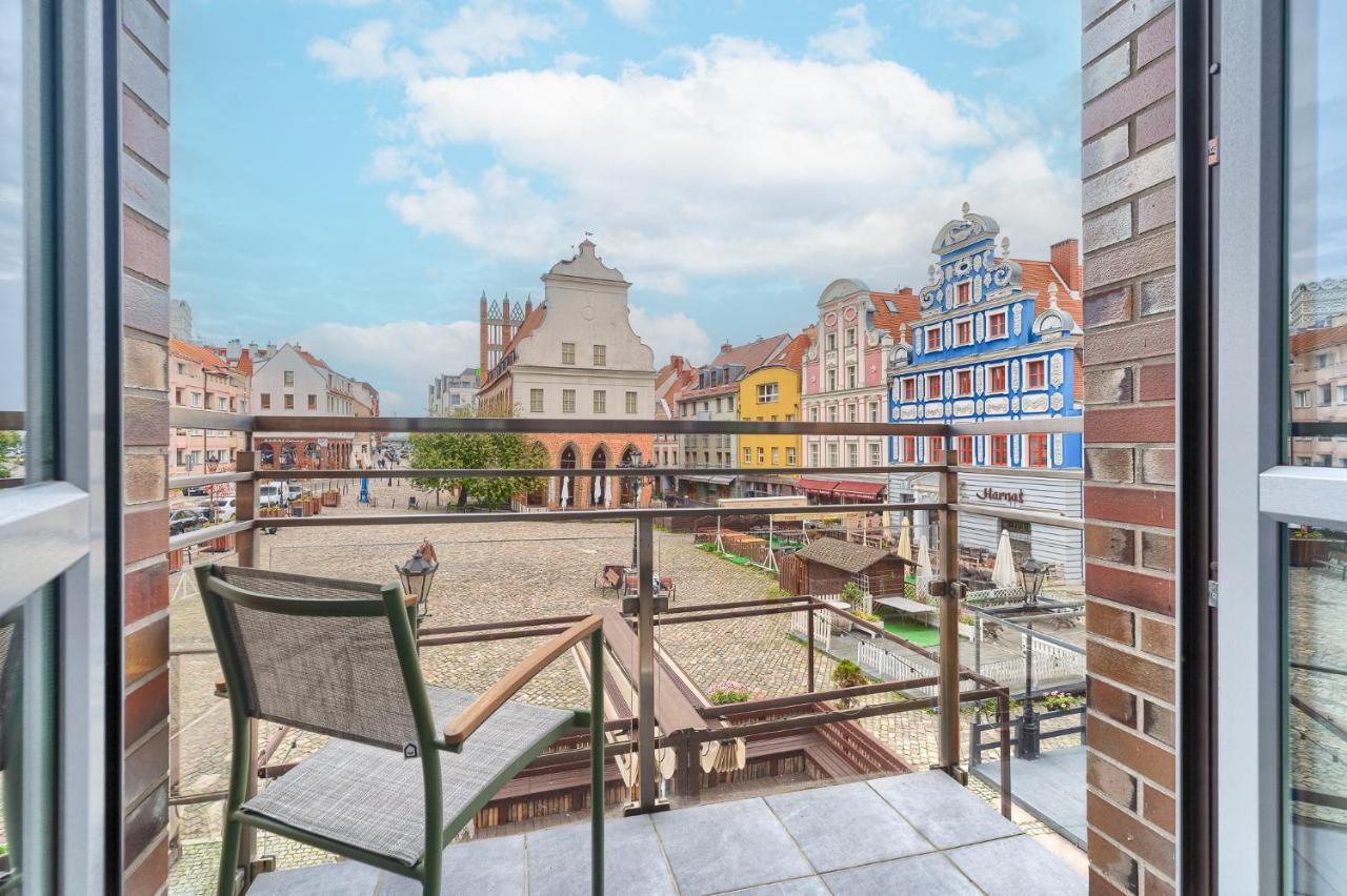 Apartament Milion Rynek Sienny Stare Miasto Bulwary Apartamenty No 1 什切青 外观 照片